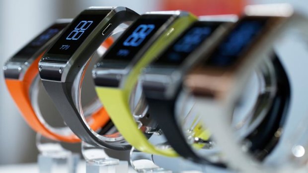 'So far the concept of the smartwatch is questionable': Samsung Galaxy Gear watches.