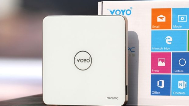 Built for silent running, the Voyo V3 relies on a fanless design and solid state storage with no moving parts.