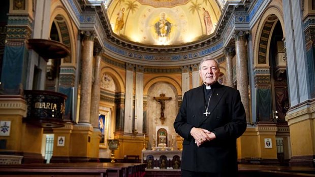 Attack on media ... Cardinal George Pell