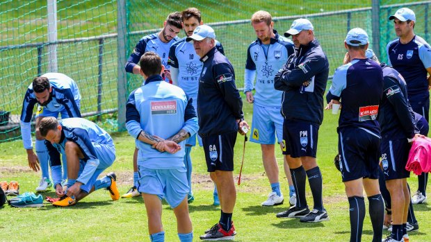 Room for improvement: Sydney FC can lift more than 50 per cent, according to their perfectionist coach Graham Arnold.