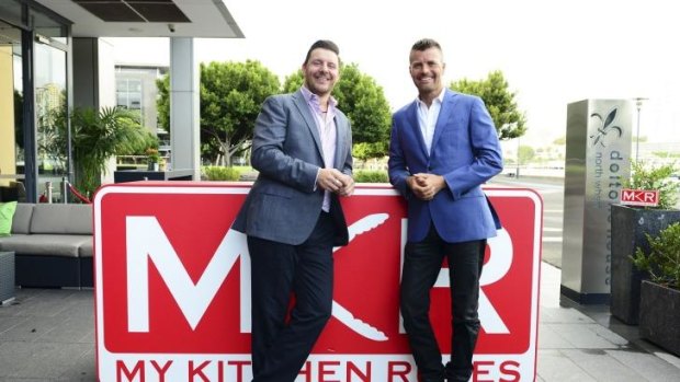 MKR hosts Manu Feildel and Pete Evans