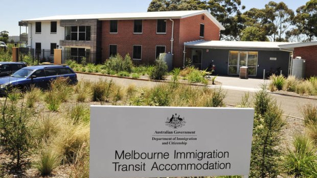 The Immigration Transit Accommodation centre in Broadmeadows where eight refugees labelled security threats by ASIO face life in detention without the ability to challenge the evidence against them.