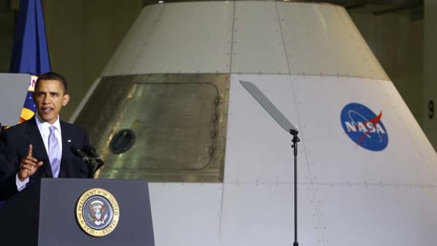 US President Barack Obama ... wants to send astronauts to orbit Mars.