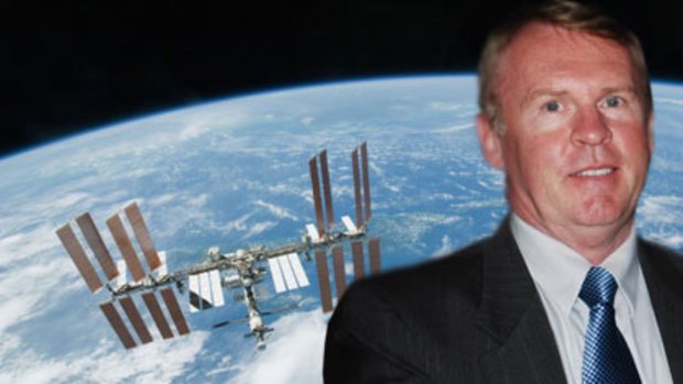 Australian Astronaut Dr Andy Thomas doesn't anticipate returning to space but still has frequent contact with the International Space Station, where his wife Shannon Walker is currently working. Picture: NASA.