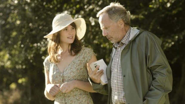 Gemma Arterton shatters the peace of mind of  Fabrice Luchini in Gemma  Bovery.