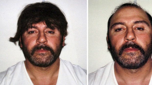 Tony Mokbel built up a drug empire worth hundreds of millions of dollars, but evidently didn't spend much of it on his ill-fitting toupee. He is pictured here after his arrest in Athens in 2007.