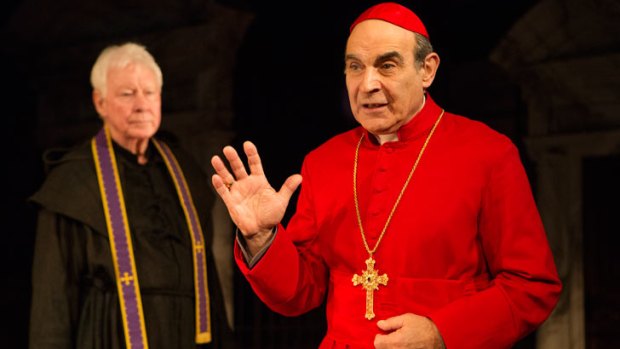 David Suchet is captivating in <i>The Last Confession</i>, playing at QPAC until Sunday.