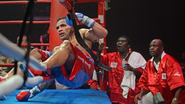 Mundine was dropped five times during his most recent fight against Joshua Clottey.