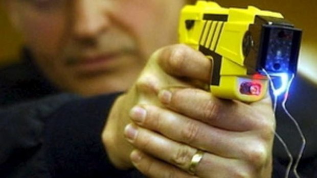 An 84-year-old man with dementia was Tasered by police.
