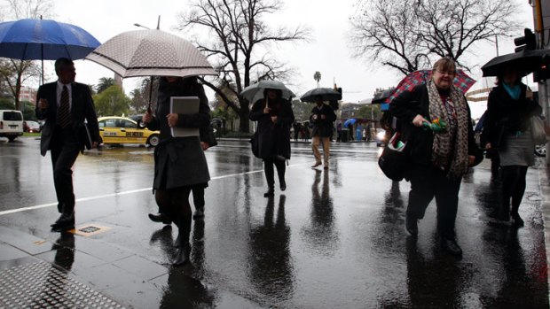 Weather forecasters say Melbourne's winter gloom should lift by Sunday.