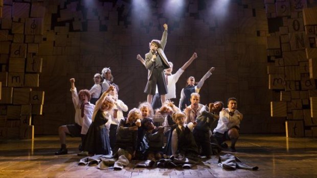 The Royal Shakespeare Company's production of Roald Dahl's Matilda The Musical.