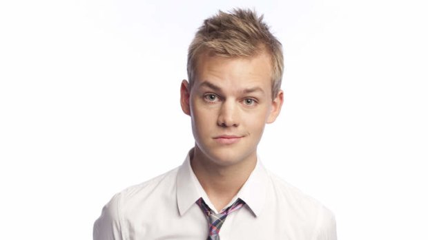 Local performer at the Melbourne International Comedy 2014: Joel Creasey.