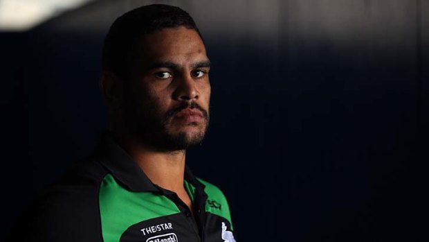 Hero material &#8230; South Sydney and Indigenous All Stars player Greg Inglis.