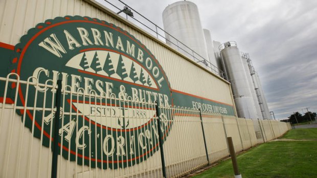 The Warrnambool Cheese and Butter factory.