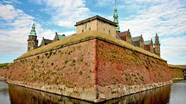 Kronborg Castle, Elsinore, Denmark.
