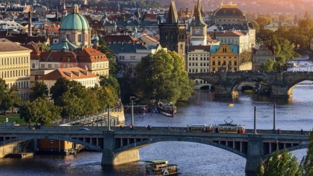 Espionage hub: Prague, home to many Russian spies, a new report claims.