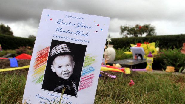 Friends and family mourned Ipswich toddler, Braxton Nowlan-Wade, run over by government car on January 12.