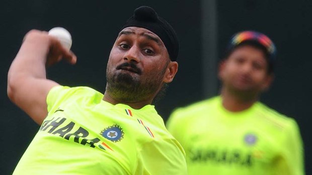 Spin king: India's Harbhajan Singh could cause problems for Australia tonight.