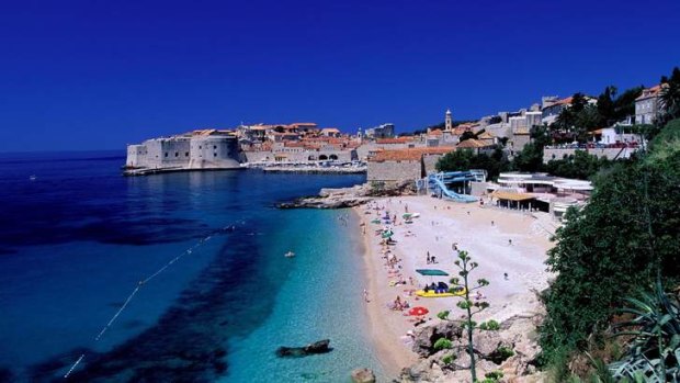 A beach in Croatia.