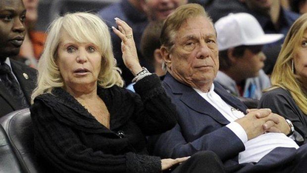 Shelly and Donald Sterling in 2010.