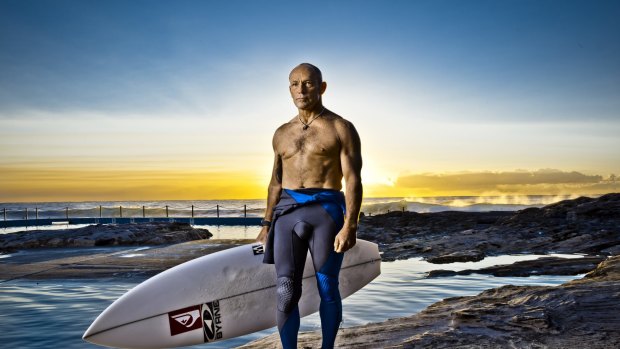 Surfing legend Tom Carroll is a brand ambassador for the Shark Shield.
