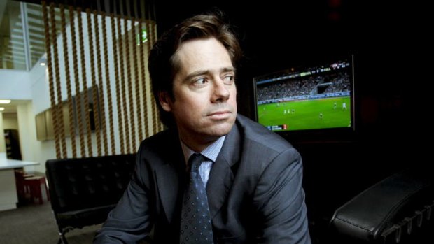 Gillon McLachlan is the hot favourite to take over from Andrew Demetriou.
