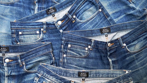 A.P.C stocks both jeans for women and men.