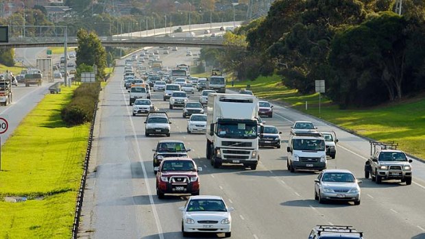 At peak times the Monash freeway's traffic will flow up to 75km/h as a result of the changes, government estimates.