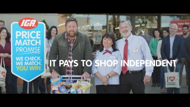 Metcash is planning to relaunch its Price Match program after the first campaign, championed by actor Shane Jacobson, helped protect IGA sales.
