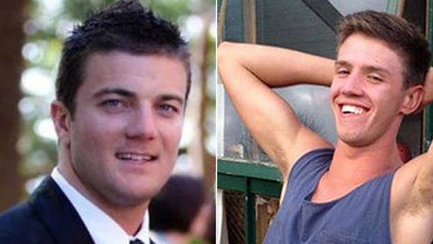 Lee Hudswell, left, and Daniel Eimutis. Both men died while holidaying in Laos.
