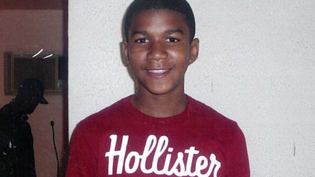 Shot dead: Trayvon Martin.