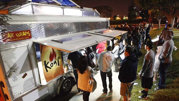 Kogi BBQ, the mobile, Korean-influenced taco truck that's taking Los Angeles by storm.