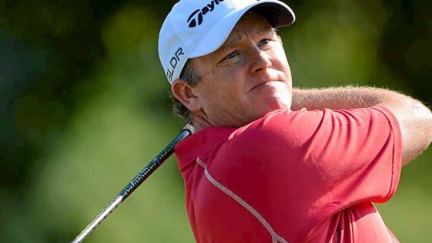 At home: Marcus Fraser has stormed to the lead at the Italian Open.
