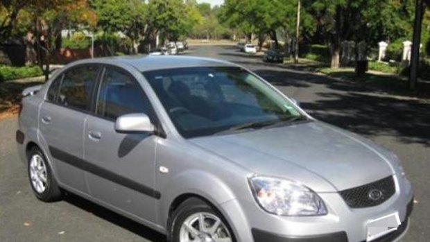 Police believe the vehicle involved to be a Kia Rio, 2006 to 2010 model, coloured Polar Silver, similar to this.