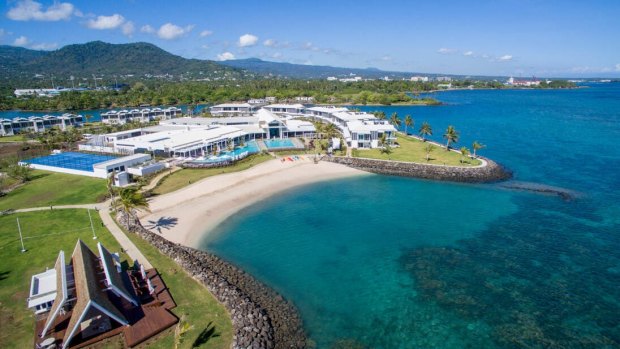 Taumeasina Island Resort Samoa.