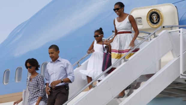 First family to fly in ... President Obama and his family will visit later this month.