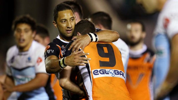 Like brothers: Benji Marshall says close mate and captain Robbie Farah was the hardest person to tell of his decision to leave the Tigers.