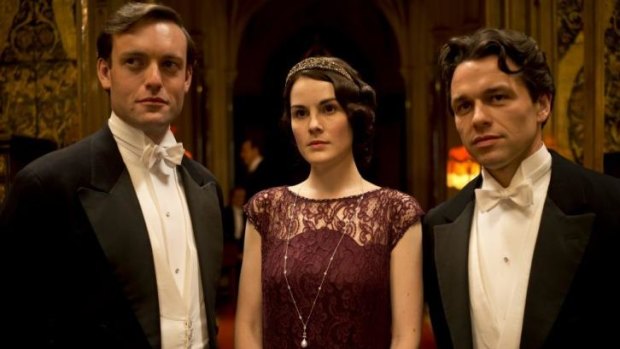 Up for the Emmy Award for Outstanding Drama Series ... Downton Abbey.