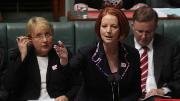 "I've rebuilt a proper cabinet system of government" ... Prime Minister Julia Gillard.