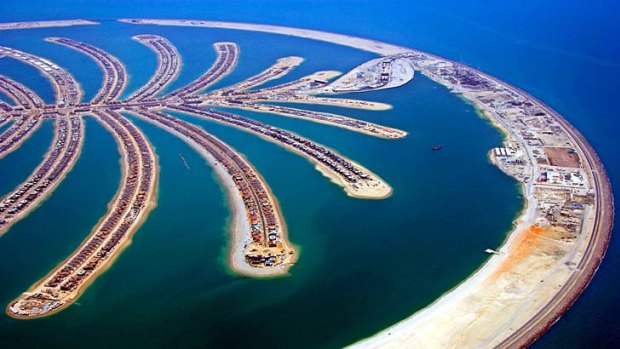 The artificial Jumeira Palm Island in Dubai ... tourism in the emirate is booming again as visitors avoid turmoil elsewhere in the Middle East.