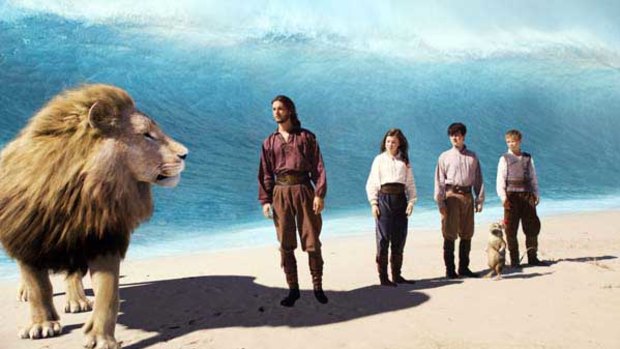 A scene from The Chronicles of Narnia: Voyage of the Dawn Treader.