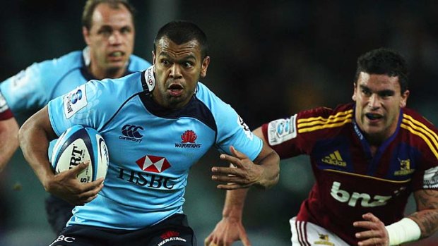 Kurtley Beale of the Waratahs has rated a 9 for the second successive week.