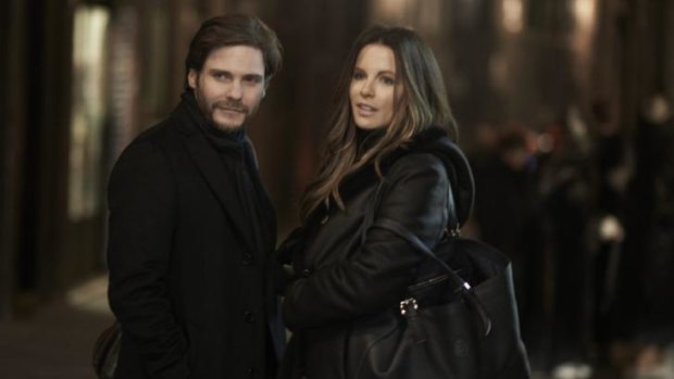 Daniel Bruhl and Kate Beckinsale: The director leads us to wonder about guilt and implication at almost every turn.