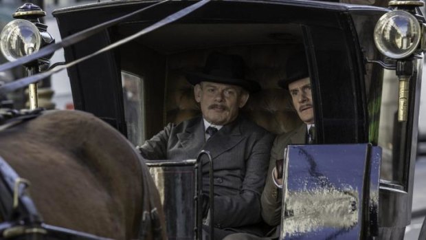 Martin Clunes offers a dignified take on the mind behind Sherlock Holmes. 