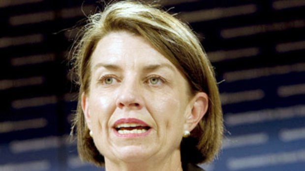 Queensland Premier Anna Bligh ... government will be "firm in its resolve" to sell public assets.