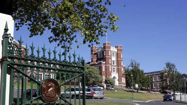 Melbourne High School may soon gain another flanking tower.
