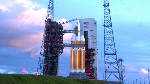 The launch pad of the Kennedy Space Centre may need to be relaunched - on to higher ground.