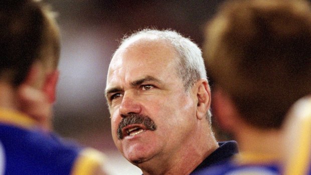 Leigh Matthews lays down the law as coach during the Brisbane Lions premiership years.