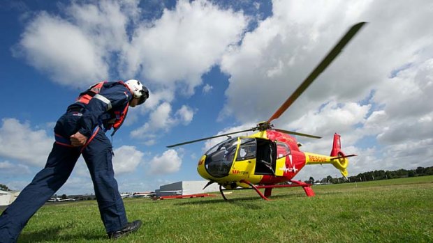 Less is more ... proposed cutbacks will reportedly improve rescue helicopter services.
