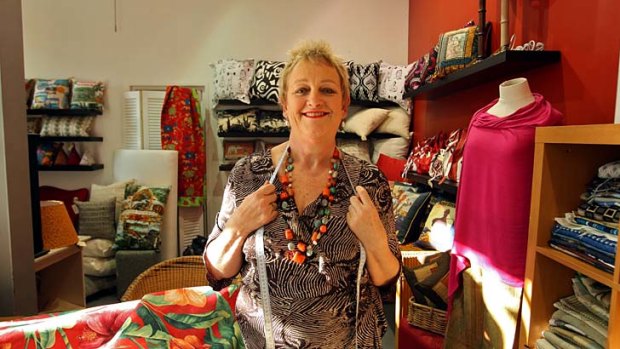"Good word of mouth is how you survive'' &#8230; Bev MacInnes at her store, Bev's Remnant House in Redfern. She says good service is ''about reading the customer''.